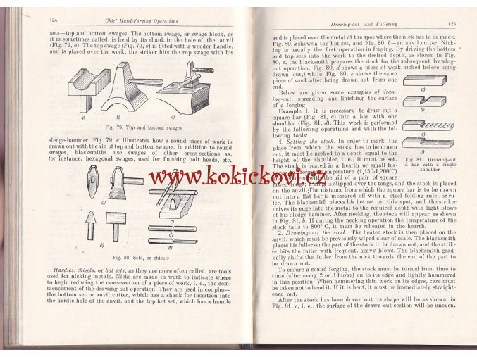 Forging Practice - KOVÁŘSTVÍ - ANGLICKY - 1960 - Kamenshchikov Koltun Naumov Chernobrovkin