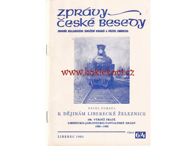 K dějinám liberecké železnice