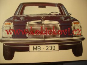 MERCEDES 230 ORIG. PROSPEKT A4 - 10 STRAN 196?