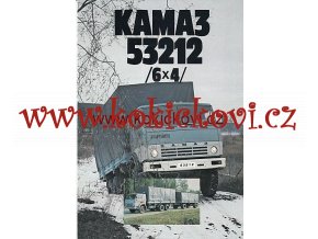 NÁKLADNÍ AUTOMOBIL KAMAZ 53212 6X4 AVTOEXPORT MOSKVA PROSPEKT