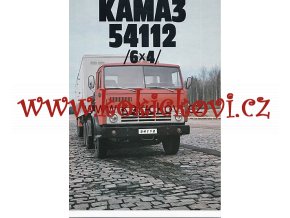 NÁKLADNÍ AUTOMOBIL KAMAZ 54112 6X4 AVTOEXPORT MOSKVA PROSPEKT