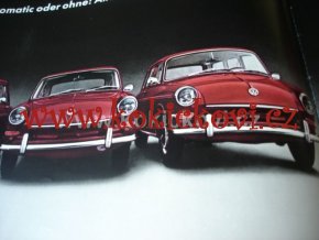 VOLKSWAGEN VW 1600 L 1600TL BAREVNÝ PROSPEKT