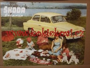 ŠKODA OCTAVIA REPRINT REKLAMNÍ PLAKÁT A3 30X40CM