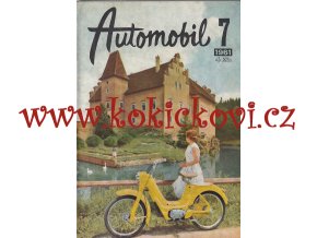 AUTOMOBIL 1961 ROČNÍK 5 JAWA TATRA ČZ 175 250 ŠKODA - JAWA 500 - STADION 22