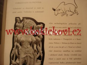 Výstava zboží Indické republiky, Československo 1956  slonovina