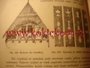 Monografie o stavbách dřevěných - hrázděných - Ing. Miroslav Třešťský - cca 1914 -