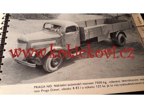 ČESKOMORAVSKÁ KOLBEN DANĚK REKLAMNÍ KALENDÁŘ 1940 - PRAGA LADY - TROLEJBUS - MOTOROVÝ VŮZ M 260 - ČKD