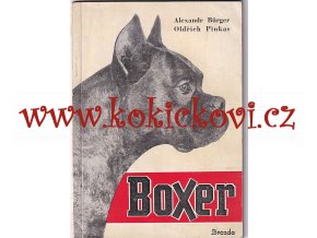 BOXER KNIHA 1950 RASA PES RARITA