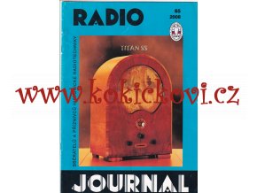 ČASOPIS RADIO JOURNAL HRČS ČÍSLO A ROK VIZ FOTO TITAN SS