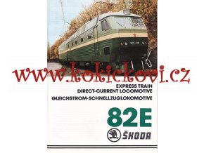 ELEKTRICKÁ LOKOMOTIVA 82 E ŠKODA 6 STRAN