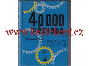 40 000 PŘEVODŮ SNTL 1961 V. KLEPAL