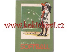 Zahrajte si softball - ilustrace Kája Saudek neprodejný výtisk