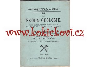 ŠKOLA GEOLOGIE 1907 JAN WALTHER