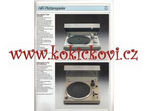 HIFI PHILIPS KATALOG LÉTO 1984 - A4 - 48 STRAN GRAMOFONY PŘEHRÁVAČE ...