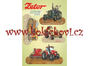 ZETOR 25A - ZETOR 15 - ZETOR CRYSTAL 8011 AJ. DĚTSKÉ VYSTŘIHOVÁNKY