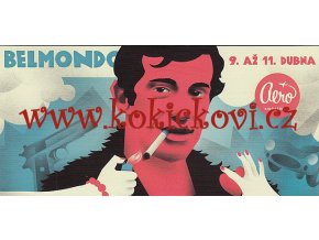 FILMOVÝ FESTIVAL BELMONDO REKLAMNÍ KARTA 21*10CM