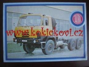 TATRA 815 P 24 28 170 6X6.1 - ŠASI - PROSPEKT ČESKÝ TEXT 4 x A4 198?