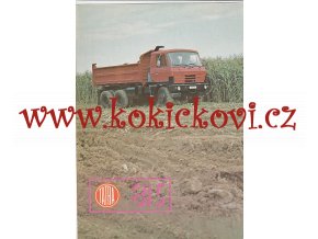 TATRA 815 S3 26 208 6X6.2 - PROSPEKT - SKLÁPĚČKOVÝ TŘÍNÁPRAVOVÝ AUTOMOBIL