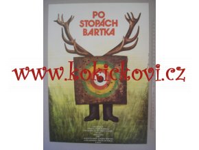 PO STOPÁCH BARTKA - POLSKÝ FILMOVÝ PLAKÁT - JAN TOMÁNEK 1978
