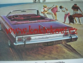 PLYMOUTH - CHRYSLER REKLAMNÍ PROSPEKT 1965