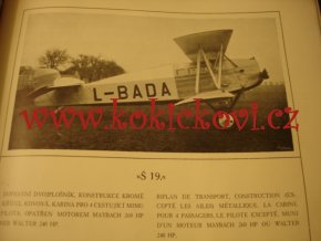 LETOV ČS. TOVÁRNA NA LETADLA - REKLAMNÍ KATALOG - VÝZVĚDNÁ POZOROVACÍ STÍHACÍ ZÁVODNÍ DOPRAVNÍ ŠKOLNÍ LETADLA 1927