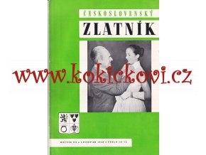 ČESKOSLOVENSKÝ ZLATNÍK - 3. ROČNÍK 100% KOMPLET 1948 - 12 ČÍSEL - ZLATNICTVÍ - ŠPERKAŘSTVÍ - KLENOTNICTVÍ