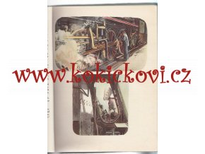 ZELENÁ NASEDAT SBĚRATELSKÉ ILUSTRACE ŽELEZNICE DOPRAVA FOLL 1958