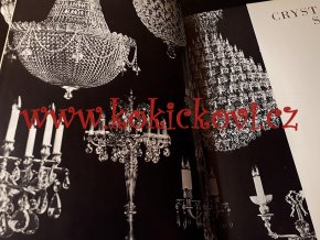 A BOOK ABOUT BOHEMIAN CHANDELIERS / KNIHA O ČESKÝCH LUSTRECH PROPAGAČNÍ PUBLIKACE 1974 - GLASSEXPORT 1724-1974