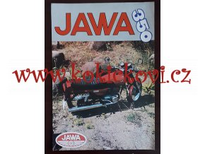 JAWA 350/638 - prospekt