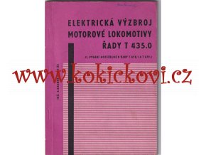 ELEKTRICKÁ VÝZBROJ MOTOROVÉ LOKOMOTIVY ŘADY T 435.0