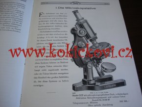 Carl Zeiss - Jena Mikrophotographische Apparate und Zubehör Warenkatalog Mikro 401 - 1926