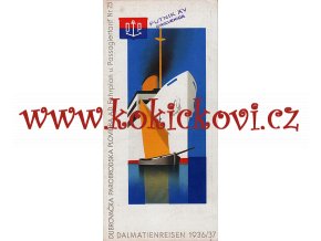Hans Wagula: Dalmatian Cruises Brochure, 1936 - GERMAN EDITION - ART DECO