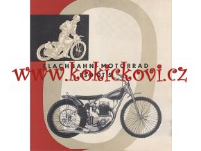 MOTOCYKL ESO DT 5 1961 PROSPEKT KOVOPODNIK BENEŠOV MOTOKOV GERMAN EDITION NĚMECKY