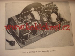 Ultraselektor 32W12 Selektivní síťová třílampovka - Moderní hudební nástroj Radio Melezinek 1933