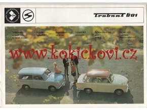 Trabant 601 - 1970 - prospekt - 16 STRAN - A4