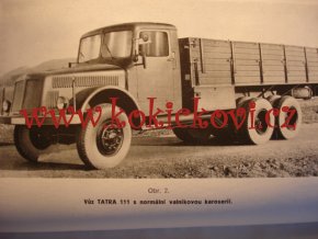 TATRA 111 - PŘIRUČKA PRO ŘIDIČE VOZU - 1951 - A5 - 192 STRAN