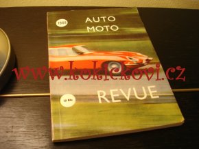 AUTOMOTO-REVUE 1968 - MILOŠ KOVÁŘÍK - A5 - 160 STRAN - PĚKNÝ STAV
