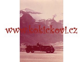 TATRA 138 - VŮZ TYPU Z ROKU 1907 - REKLAMNÍ POHLEDNICE 16*11CM