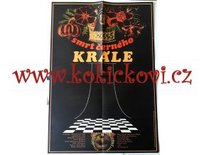 FILMOVÝ PLAKÁT - SMRT ČERNÉHO KRÁLE - A1 - ROZMĚR - 84*60 CM