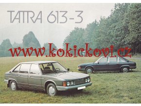 Tatra 613-3 - prospekt
