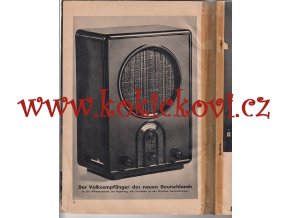 Mit meinem Radio auf Du und Du - Otto Kappelmayer - Berlin 1934 - originál výtisk - DKE