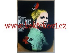 FILMOVÝ PLAKÁT A3 - PAVLÍNKA - BRIGITA HAUSNEROVÁ