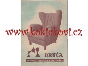 Drupča - družstvo čalouníků a dekoratérů - prospekt