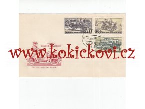2 X FDC - ŠKODA 440 SPARTAK TATRA 603 - 1959, LAURIN & KLEMENT 1906 ČESKOSLOVENSKÁ POŠTA