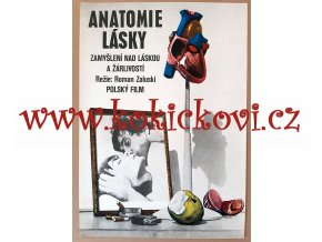 FILMOVÝ PLAKÁT A3 - ANATOMIE LÁSKY