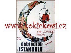 FILMOVÝ PLAKÁT A3 - DOBRODRUH Z ISTANBULU