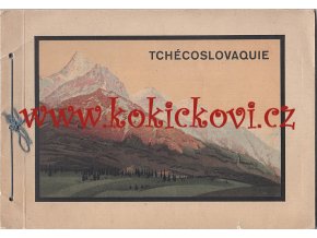 Fotografické publikace propagační publikace La Tchécoslovaquie Tisk - hlubotisk V. Neubert a synové Praha