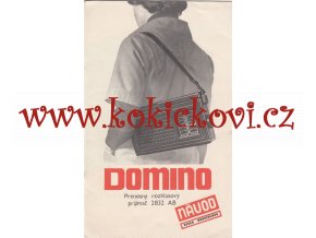 Návod - Domino - Prenosný rozhlasový prijímač 2832 AB slovensky