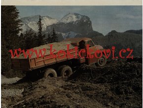 TATRA 138 - 1 list A4 - REKLAMNÍ PROSPEKT / LETÁK