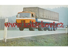 Tatra 815 NT 16 235 4x4.1 - návěsový tahač - - reklamní prospekt - texty česky - 4 strany A4